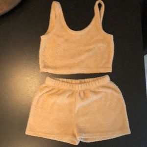 If it were me, teddy bear, Cami pajama set size small